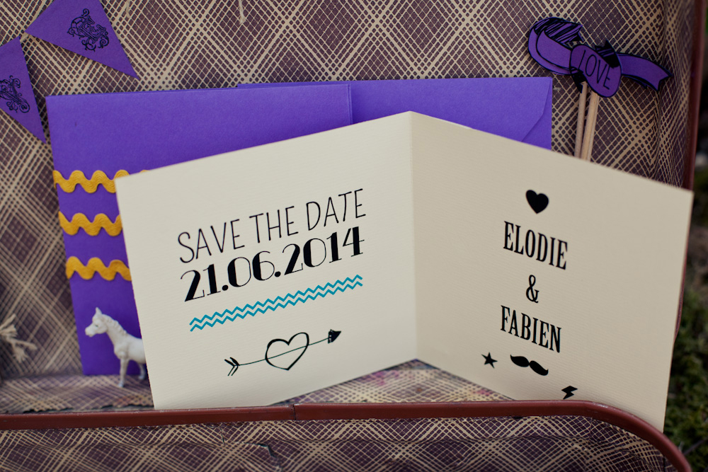 Save the date mariage