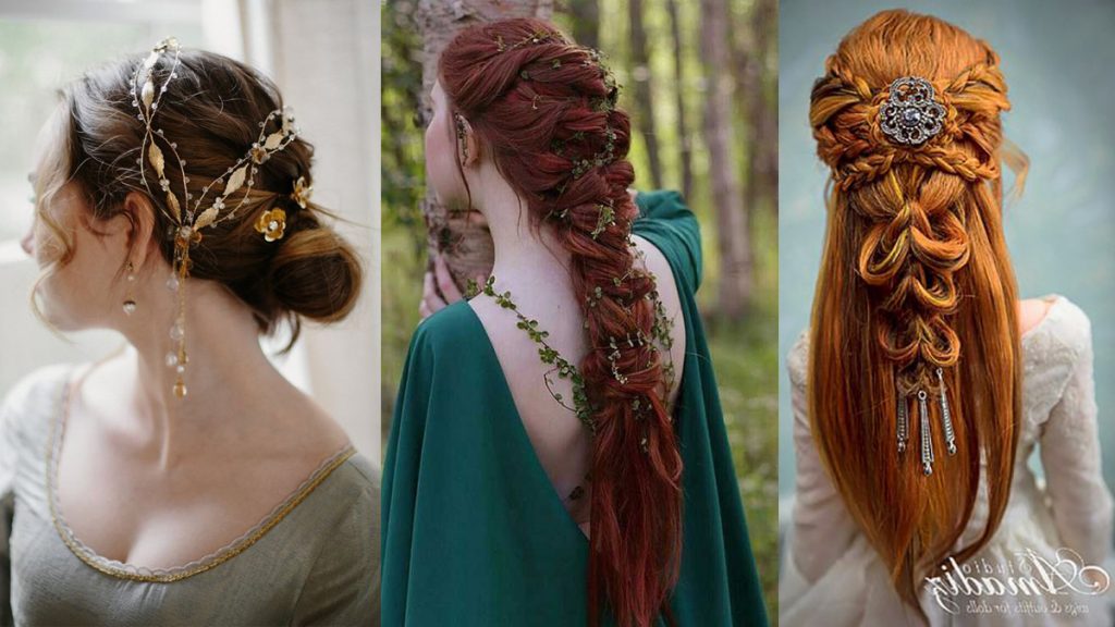robe-mariee-medievale-coiffure